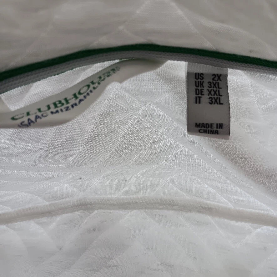 Isaac Mizrahi Quilted Plush Knit Half Snap Pullover - White (Sz 2X) a634845 - Image 3 of 4