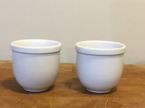 Juego de 2 cafeterías blancas de artes culinarias 12 OZ Tazas de porcelana grado restaurante - Imagen 3 de 10