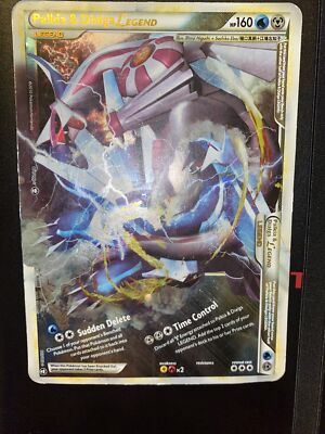 Palkia & Dialga Legend Jumbo Pokemon Card 2010 102/102 Light