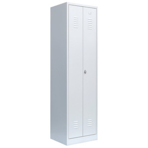 Metall Spind Spint Stahl Kleiderschrank Garderobenschrank Wäscheschrank 510700