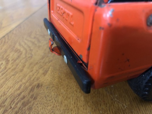 VTG 1970s ERTL ORANGE INTERNATIONAL BAJA TERRA SCOUT W/FLAMES USA TOY NICE - Picture 12 of 12