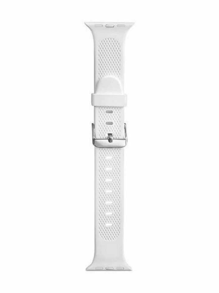 NUEVA Correa deportiva de silicona Insignia NS-AWB38WHT para Apple Watch 38mm BLANCO Foto 3 de 4