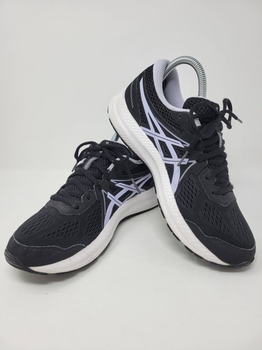 ASICS GEL-Contend 7 Women's Running Sneakers Shoes Size 8.5 Black EUC - Picture 1 of 12
