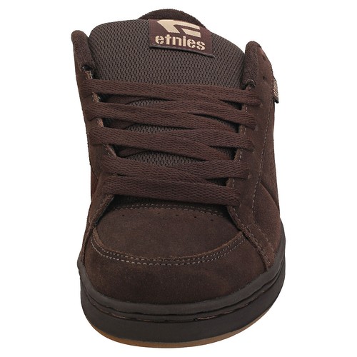 Etnies Kingpin Mens Skate Trainers in Brown Black - 10 UK - Picture 3 of 8