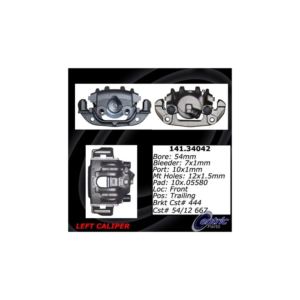 Передние суппорты Centric Parts для BMW Z3 1,9 л 1998 1997 1996 - Изображение 2 из 4