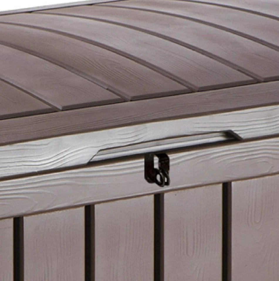 Keter Auflagenbox Glenwood 390 Liter Kissenbox Gartenbox Kissentruhe Gartentruhe - Bild 2 von 4