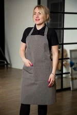 Premium Chef Bib Apron For Cooking Baking with Print 2 Pockets Man/Woman