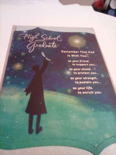 NEW Hallmark High School Graduation Card: FREE SHIPPING