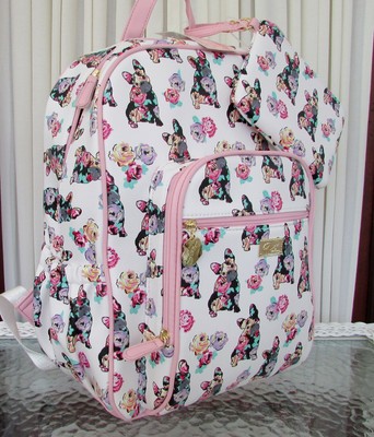 betsey johnson french bulldog backpack