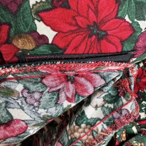 Conversation Pieces Kleid Damen klein Blumen Kunst zum Tragen Knopf Taschen Vintage - Bild 16 von 16
