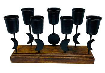 7 1/2" Moon Phases holder - Picture 1 of 1