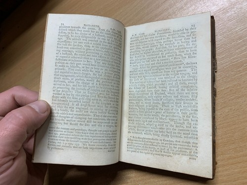 *RARE* 1790 "HISTOIRE DE L'ANGLETERRE" T A LLOYD VOL 7 PETIT LIVRE ANTIQUE (P3) - Imagen 9 de 17