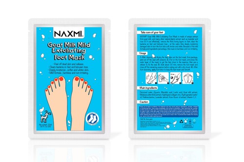 Foot treatments Mask Goat Milk Feet Mask Lightening Smooth Foot Care (1 Pack) - Picture 2 of 4