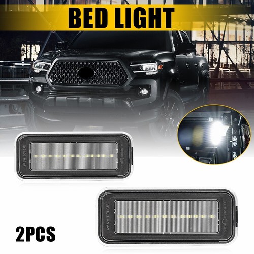 For 2020-2022 Toyota Tacoma 2X White LED Bed Light Car Trunk Lighting Kit AUXITO - Picture 14 of 24