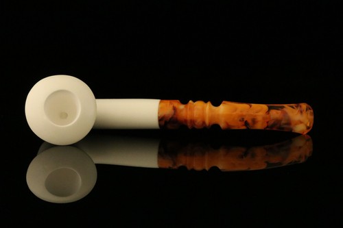 Tubo de espuma de mar Calabash Block con estuche M1414 - Imagen 4 de 7