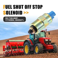 1pcs Fuel Cut-off Shut Off Solenoid Valve 24V 7185-900P 17/105804 for PERKINS