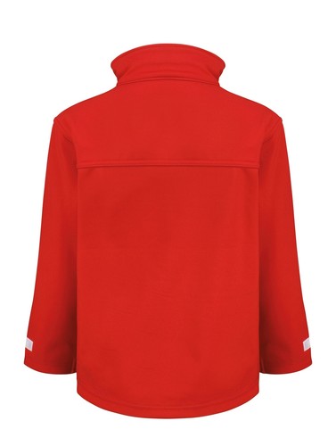 Result Junior Classic Softshell 3-Layer Jacket R121J-Y -Kid Winterwear Warm Coat - Picture 4 of 8