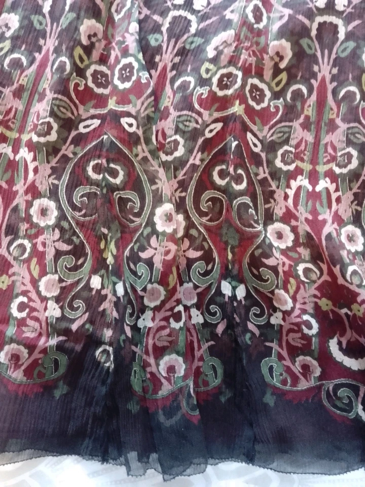 Tahari Silk Skirt UK Size 10 - Image 4 of 4