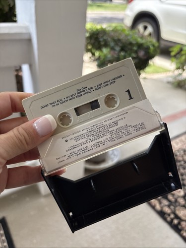 THE CARS - JUST WHAT I NEEDED/I'M IN TOUCH WITH THE WORLD CASSETTE - Picture 4 of 5