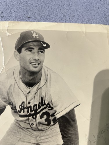 Exceedingly Rare Vintage Sandy Koufax “American Male” Promo Photo 1960’s Poor - Picture 5 of 13