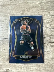 2020-21 Panini Select - Premier Level Tyrese Maxey #174 Blue (RC)