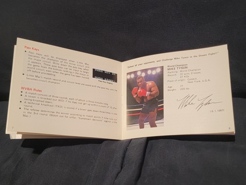 Mike Tyson's Punch-Out!! - Nintendo NES - 1987 - Tested w/ Manual AUTHENTIC  - Picture 10 of 12