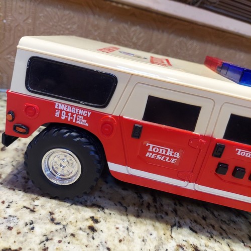 Vintage Tonka Fire Rescue Hummer. Works 2002. - Picture 9 of 12