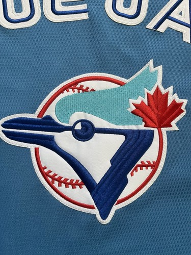 Toronto Blue Jays Jersey Joe Carter #29 Powder Blue 92 V-neck pullover 56 3XL - Picture 5 of 19