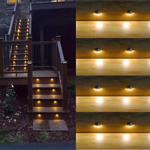 Pack of 10 Low Voltage LED Deck Light Kit Φ1.38 Waterproof Outdoor Step Stair... - Picture 5 of 9