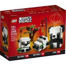 LEGO Iconic: Chinese New Year Pandas (40466) - Complete!