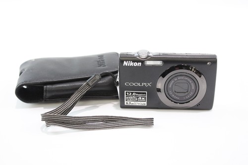 Nikon Coolpix S3000 Digital Compact Camera Working w/ Nikkor 4x Wide Zoom Lens - Picture 1 of 7