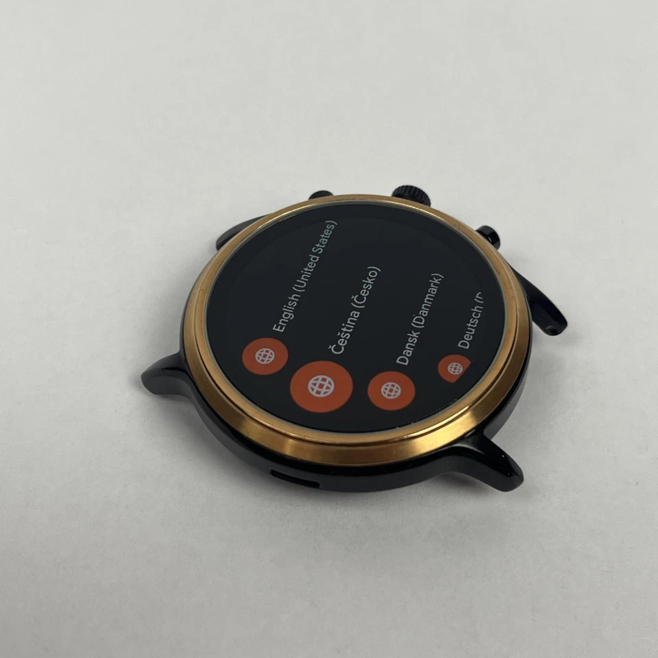 Fossil Gen 5 Carlyle (DW10F1)- GPS Black/Gold 44mm - *WORKING* - Image 3 of 4