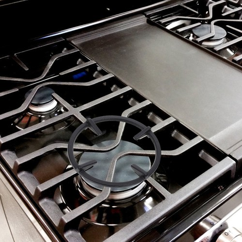 Anti-slip Gas Stove Bracket Cast Iron Pot Holder Trivets Heating - Foto 7 di 12