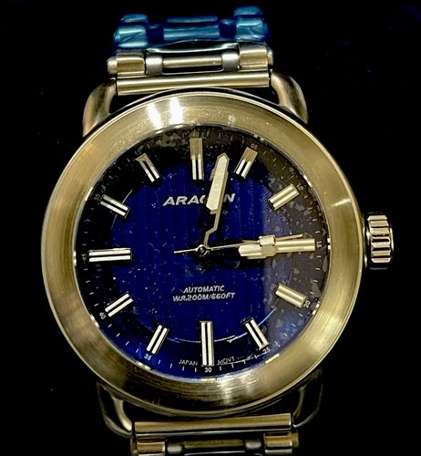 Aragon A548BLU Millipede EVO NH35 24 Jewels Automatic 50mm - Picture 7 of 18
