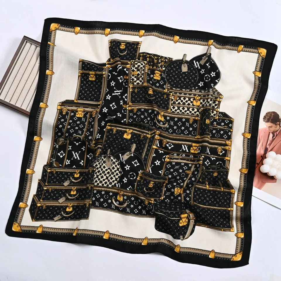 Модный женский шарф шаль-стильный модный аксессуар, шикарный голова и шея надежном - Изображение 4 из 4