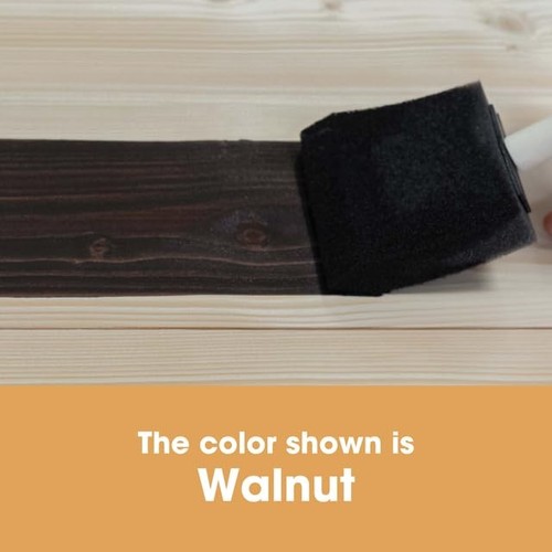 Wood Stain | Walnut | Water Based | Fast Drying, Low Odor, & Non-| for Indoor... - Picture 2 of 9