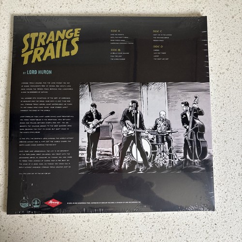 LORD HURON Strange Trails 10th Anniversary 2LP Vinyl Canary Yellow In Hand NEW - Imagen 4 de 7
