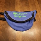 Boise River Festival Souvenir Vintage 90s Blue Fanny Pack Idaho