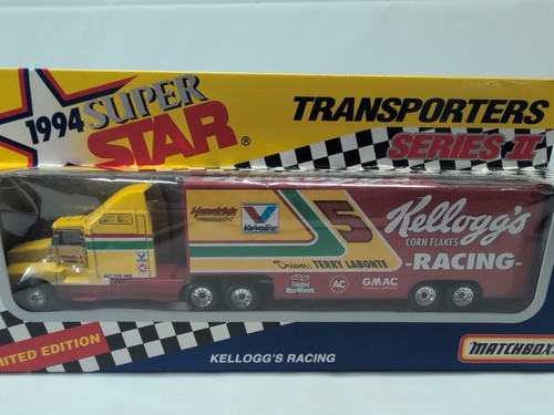 KELLOGGS #5 Terry Labonte Matchbox 1994 Super Star Transporters Diecast - Picture 3 of 5