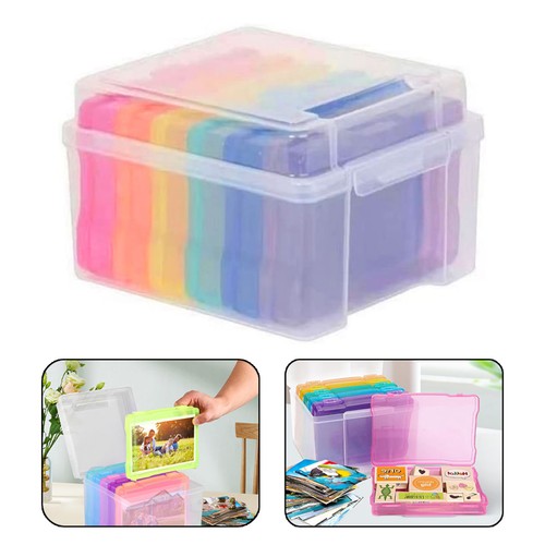 Jumbo Photo Storage Box 1600 4x6 Picture Album Organizer Container Craft Cases+ - Picture 21 of 25