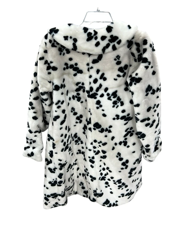 RARO Abrigo De Colección El Catálogo Disney Piel Sintética Cruella Diablo XL Halloween Foto 4 de 4