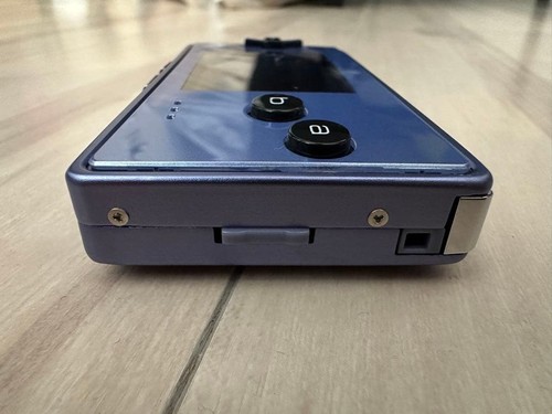 New Nintendo Game Boy Micro Blue console Universal Handheld System Never Used - Picture 10 of 11