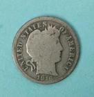 1916 G SILVER BARBER DIME