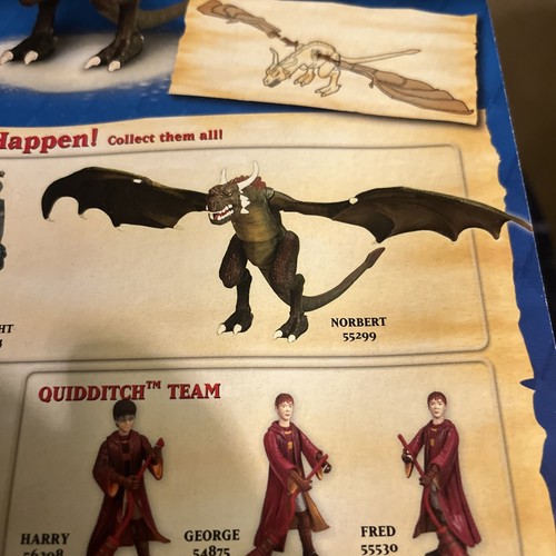 Harry Potter Norbert 2002 Action Figure With 20” Wingspan By Mattel NIB - Picture 4 of 5