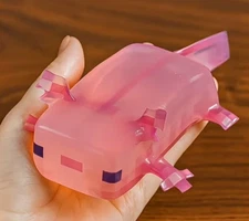 NEW! Minecraft Axolotl Squishy Axolotl Fidget Oddities Strange Bizarre Weird