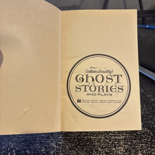 Vintage 1971 Ripley's Ghost Stories And Plays Paperback - Foto 3 di 10