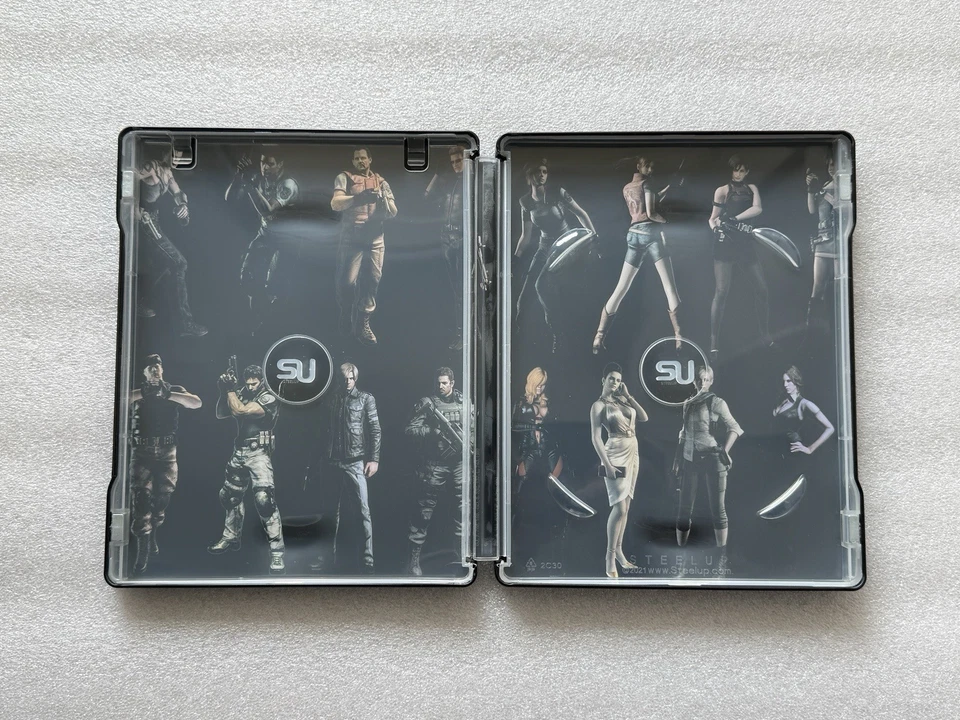 Resident Evil Edición Clásica Custom Steelbook/SteelUp Case PS2/PS3/PS4/Xbox Foto 2 de 2
