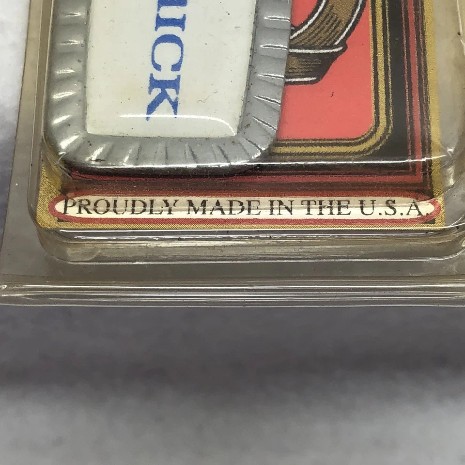 Buick Keychain Key Ring Highland Glen Mfg USA Made Original Package Vintage - Image 4 of 4