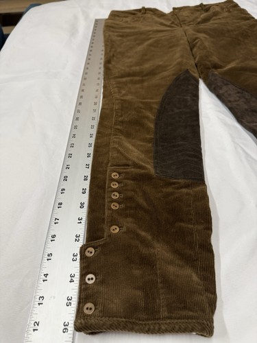 Pantalones cortos de montar vintage Ralph Lauren de pana Jodhpur Equis Heritage S.12 - Imagen 9 de 14