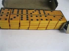 Lot 28 Antique/Vintage Bakelite Catalin Dominoes Game Pieces  Jewelry Crafting